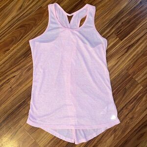 Free Country Pastel Pink Open Back Active Tank Womens Size Medium